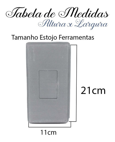 Imagem 6 de 6 de Maleta De Ferramenta 24 Chaves Philips E Fenda E 14 Soquetes