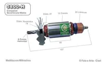 Comprar Induzido Compatível Makita 5800-h Serra Circular - 110 Volts