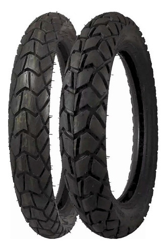 Casal Pneu 3.00-21 + 120/80-18 Tenere Xtz Lander 250 Xre300