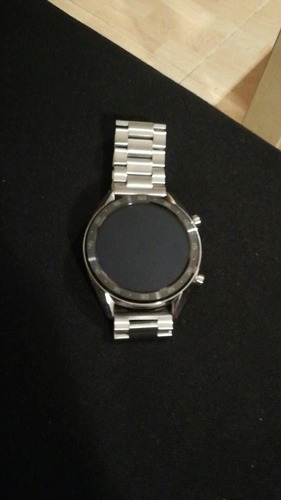 Correa Acero Inoxidable Para Smartwatch Chibear Mujer Zl02 Plateado 2.2 Cm