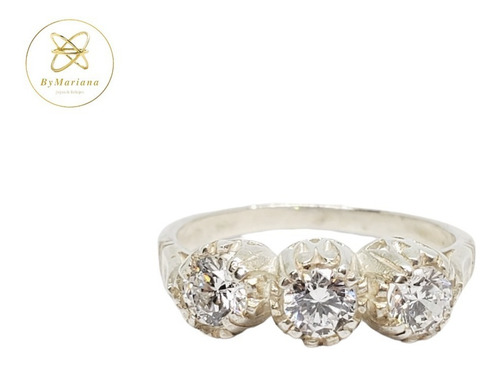 Anillo Plata Con Cubic