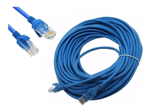 Cable Red 20 Mts Utp Rj-45 Armado Directo Internet Pc 3881a