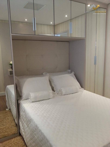Cobertura Com 3 Dormitórios À Venda, 120 M² Por R$ 500.000 - Vila Camilópolis - Santo André/sp - Co0066