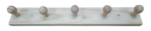 Kit de 4 estantes de pared de madera para organizar mochilas escolares