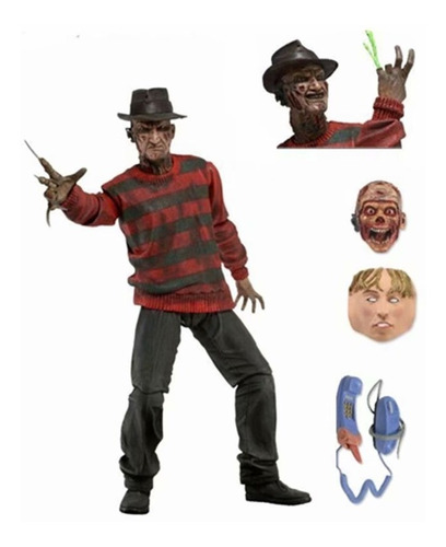 Figura Freddy Nigthmare On Elm Street Figura 18 Cm.