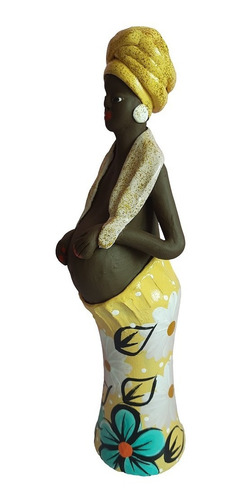 Imagem 2 de 5 de Boneca Mucama Grávida - Artesanato Alto Do Moura Caruaru