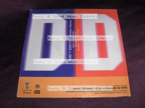 Gemelos Brenan Duro Y Directo Cd Single Promo De Coleccion (Usado)