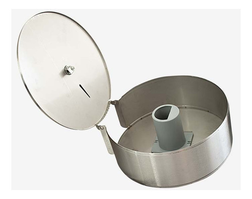 Despachador Papel Higiénico Jumbo De Acero Inox Dv048 2pz
