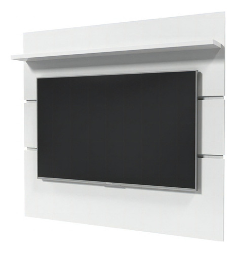 Painel Para Tv Até 46 Polegadas Prism Branco Acetinado