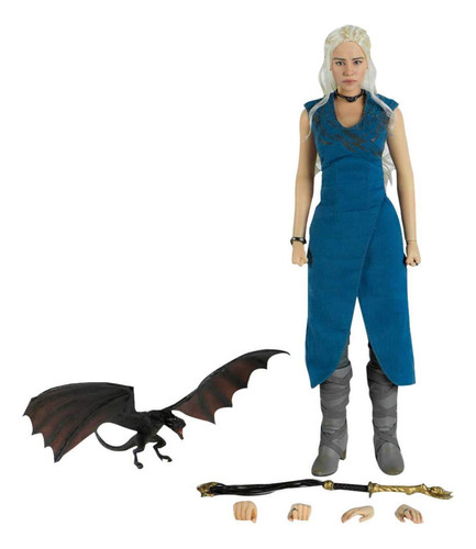 Threezero Juego De Tronos Daenerys Targaryen (escala 16) Fig