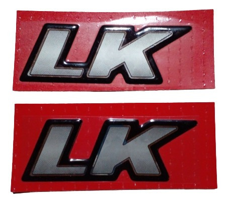  X 2 Unidades Insignia Emblema Mercedes Benz  Lk  