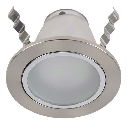 Paq.2 Pzs Em2010c-gu10/s, Luminario P/empotrar Techo, Calux