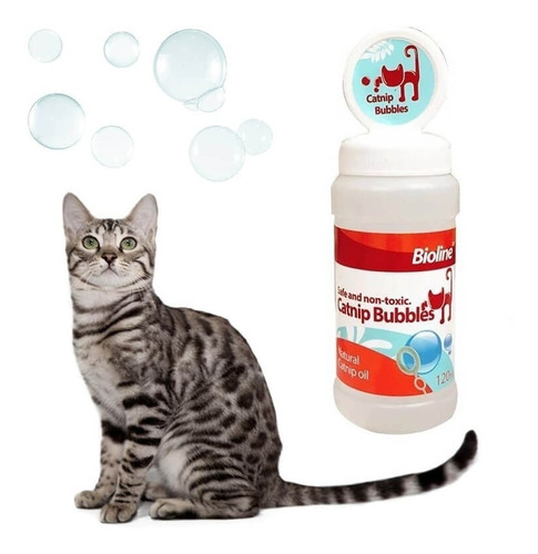 Bioline Burbujas Catnip Para Gatos