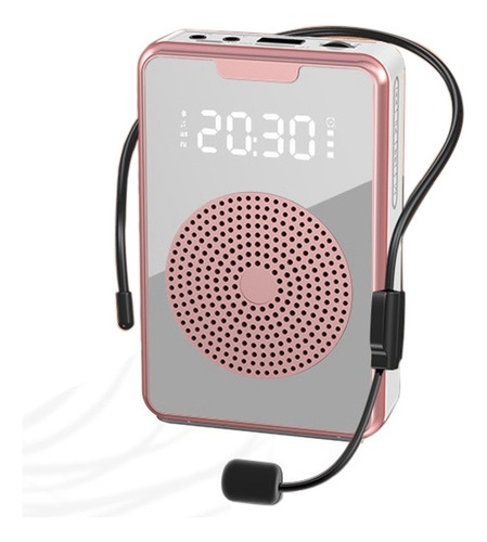 Amplificador De Voz Portátil Bluetooth Con Audífonos