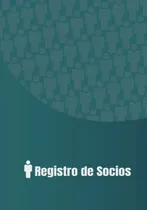 Comprar Libro Registro De Socios: Libro Para Hacer Registro De Soci