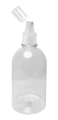 Pack X10 Envase Plástico Transparente 1 Lt Spray Atomizador