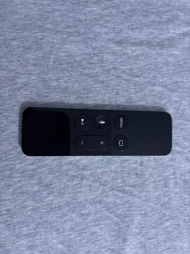 Control De Apple Tv Hd 4k Original Negro Negro (Usado)