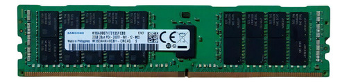 Memória RAM color verde-escuro  32GB 1 Samsung M393A4K40CB1-CRC4Q