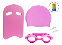 Comprar Kit Natación Tabla + Lentes + Gorro + Gratis Bloqueador 