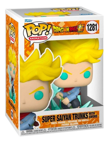 Funko Pop! Dragon Ball Super Saiyan Trunks With Sword 1281