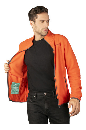 Chamarra Hombre Greenlander Fce7595 Sudadera Eco Fleece