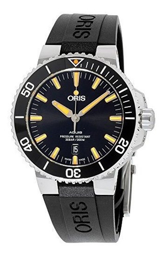 Aquis Reloj Automático Para Hombre Con Esfera Negra*****eb