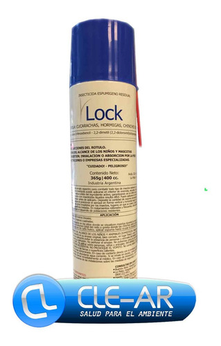 Lock Espuma Insecticida Gleba