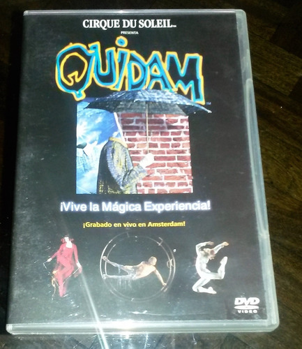 Cirque Du Soleil. Quidam. Dvd Original Impecable (Usado)