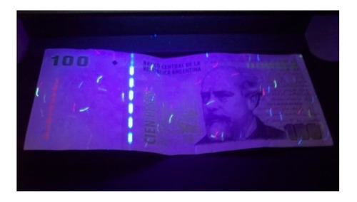 Imagen 6 de 6 de Detector De Billetes Falsos Dasa Db-6w Luz Ultravioleta
