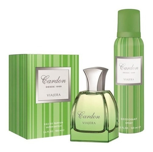 Perfume Mujer Cardon Viajera Edp 100ml + Desodorante