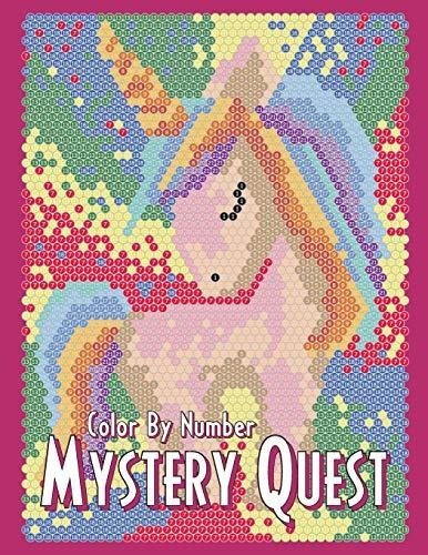 Book : Mystery Quest Color By Number Activity Puzzle...