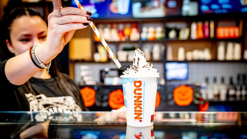 Café Helado Líquido Dunkin Con Menta Merry Mint Bark 1.18l