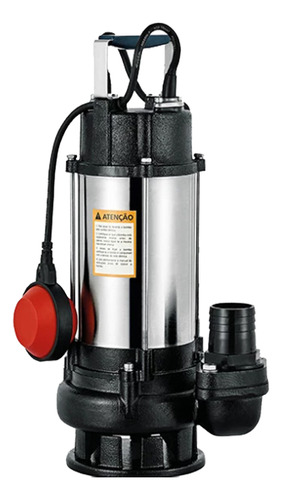 Bomba Submersa 1/2hp Limpa Fossa Aço Inox Worker 220V