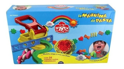 Dido Maquina De Pasta Masa Didactico Moldear Con Accesorios