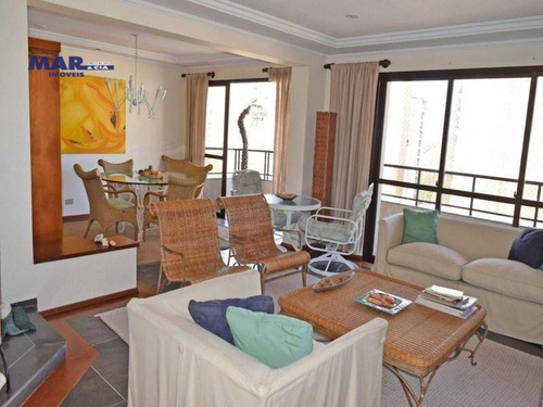 Imagem 2 de 16 de Apartamento Com 4 Dormitórios À Venda, 140 M² Por R$ 900.000,00 - Praia Das Astúrias - Guarujá/sp - Ap10386