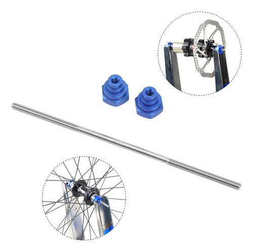 Risk - Adaptador Para Eje Pasante De Bicicleta (12/15/20 Mm,