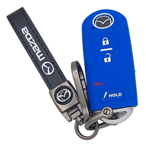 ` Funda For Llave Remota Mazda 3 2 6 Cx3 Cx5 Cx8 Mx5 3b+