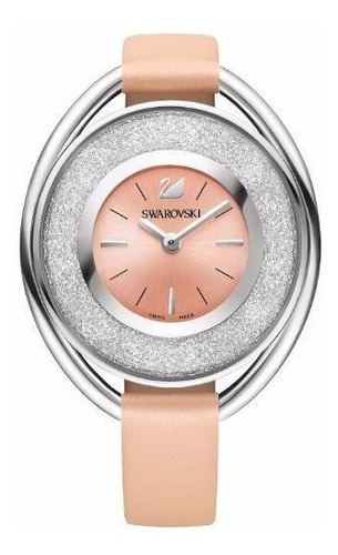 Swarovski Cristalina Óvalo De Luz Rosa Reloj De Señoras