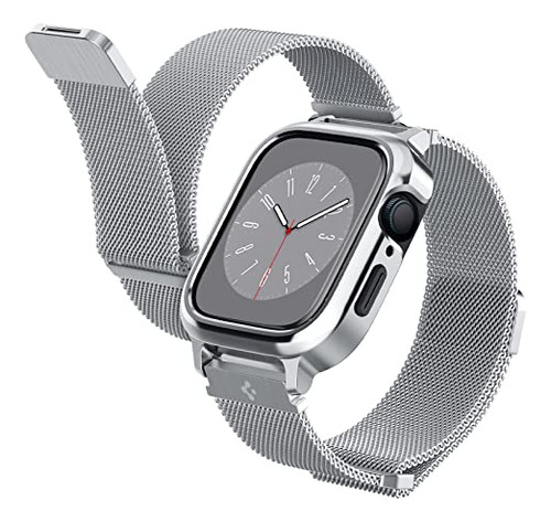 Spigen Metal Fit Pro Diseñado Para Apple Watch Case Con Band