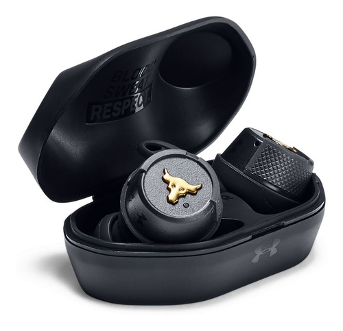 Auriculares in-ear gamer inalámbricos JBL Under Armour UA Project Rock UAFLASHROCK black