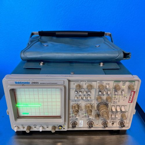 Tektronix Oscilloscope 2465 300mhz 4-channel Portable An Zze