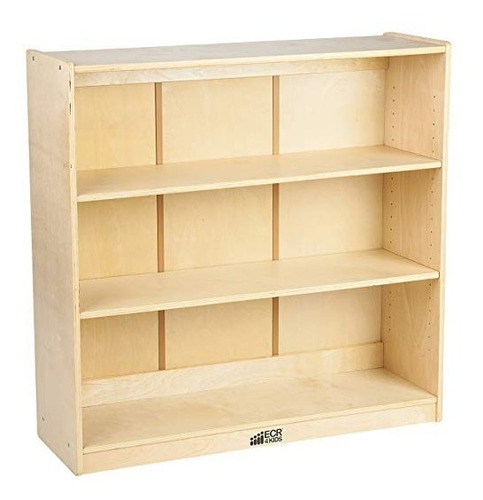 Ecr4kids Abedul Librería Con Estantes Ajustables, Madera Est