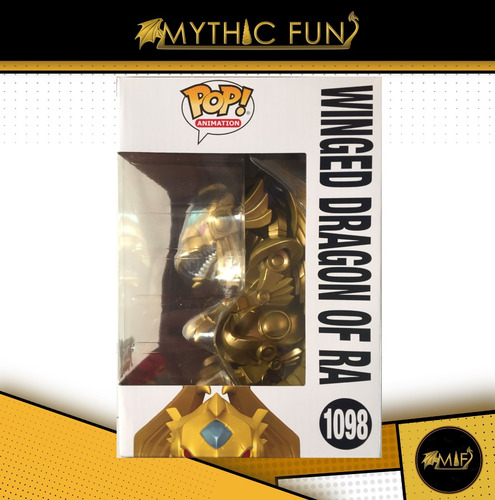 Funko Pop Yu-gi-oh! - Winged Dragon Of Ra 1098 (Usado)