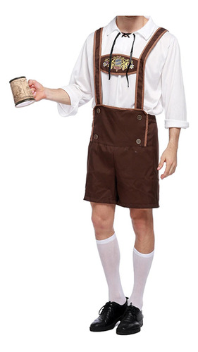 Traje Da Oktoberfest, Roupas Masculinas De Cerveja Lederhose