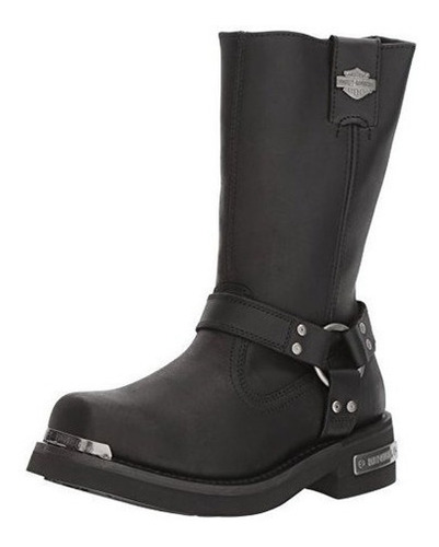 Harley-davidson Calzado Bota De Moto Landon Para Hombre, Neg