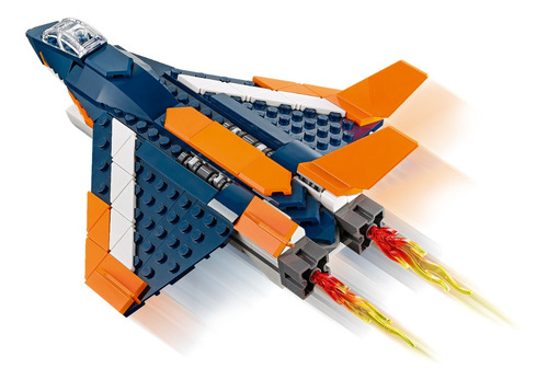 Imagen 7 de 10 de Lego® Creator 3en1: Avión Jet Supersónico