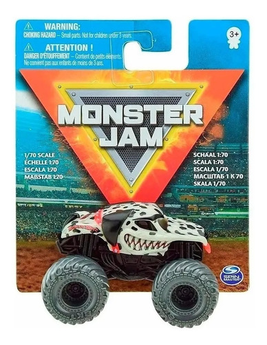 Imagen 2 de 3 de Monster Jam - Mini Vehiculo A Escala 1:70 Original