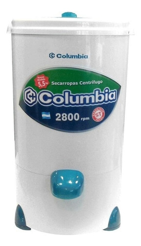 Secarropas Columbia Hts 5500 5.5 Kg 2800 Rpm