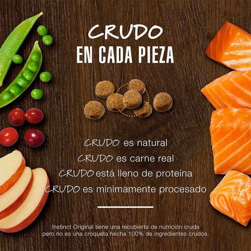 Imagen 4 de 6 de Croquetas Instinct Salmon 2 Kg Para Gatos