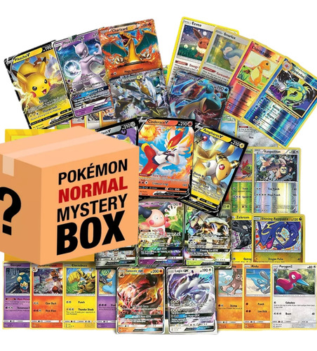 Mystery Box Pokémon Tcg Ultra Premium Cartas Originales 